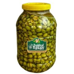 Bakkal Hasan Gaziantep Yeşil Zeytin Çekirdeksiz Tatlandırılmış Taş Kırma
