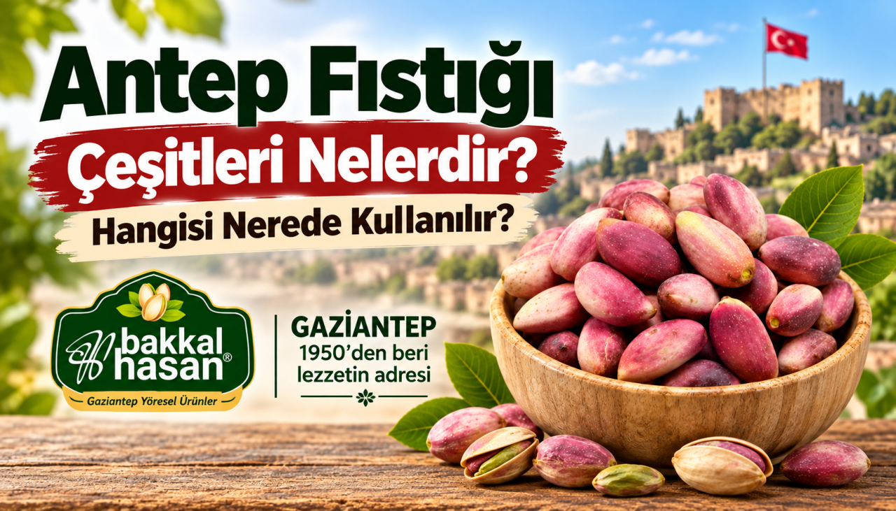 Antep Fıstığı Çeşitleri Nelerdir? Hangisi Nerede Kullanılır?