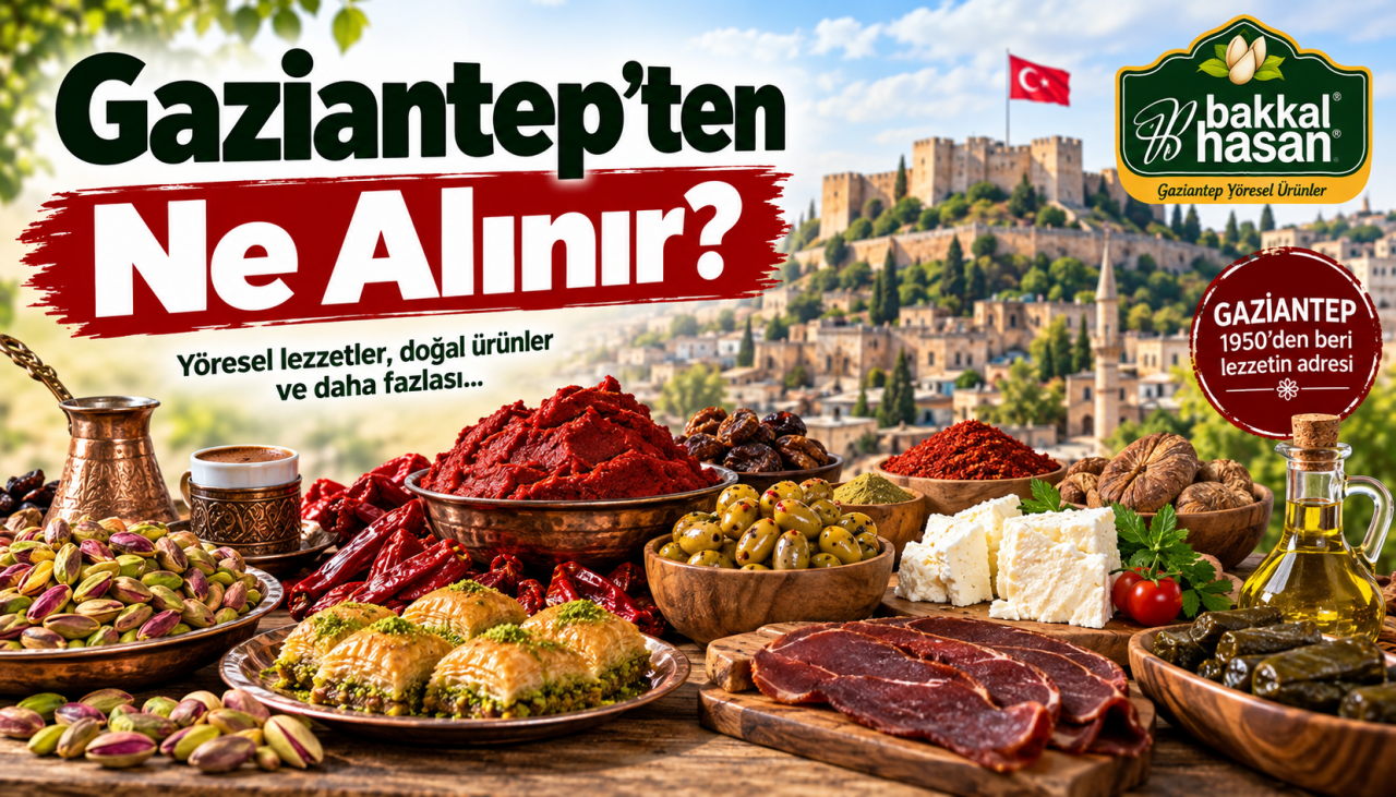 Gaziantep'ten Ne Alınır? Gaziantep'in Yöresel Ürünleri