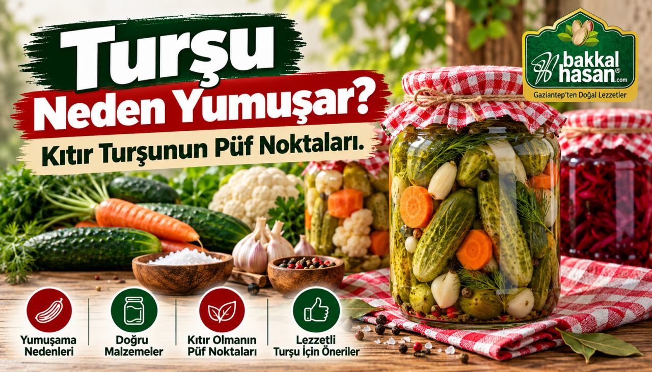 Turşu Neden Yumuşar? Kıtır Turşunun Püf Noktaları
