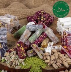 Bakkal Hasan Gaziantep Lokum Fıstıklı Fitil Karışık