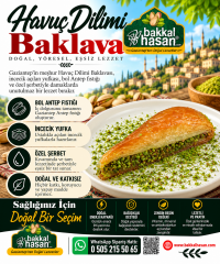Havuç Dilimi Baklava