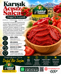 Karışık Acısız Salça