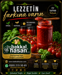 Bakkal Hasan Gaziantep Gün Kurusu Karışık Salça (Acısız)