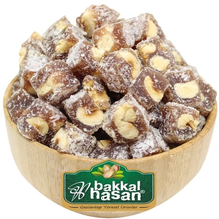 Bakkal Hasan Gaziantep Çifte Kavrulmuş Fındıklı Lokum 2 kg