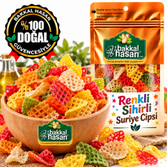Renkli Sihirli Suriye Cipsi