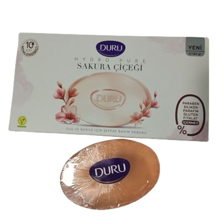 Duru Hydro Pure Sakura Çiçeği Kalıp Sabun 2x135 gr