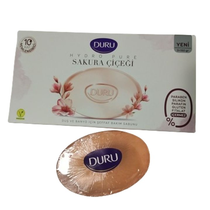 Duru Hydro Pure Sakura Çiçeği Kalıp Sabun 2x135 gr