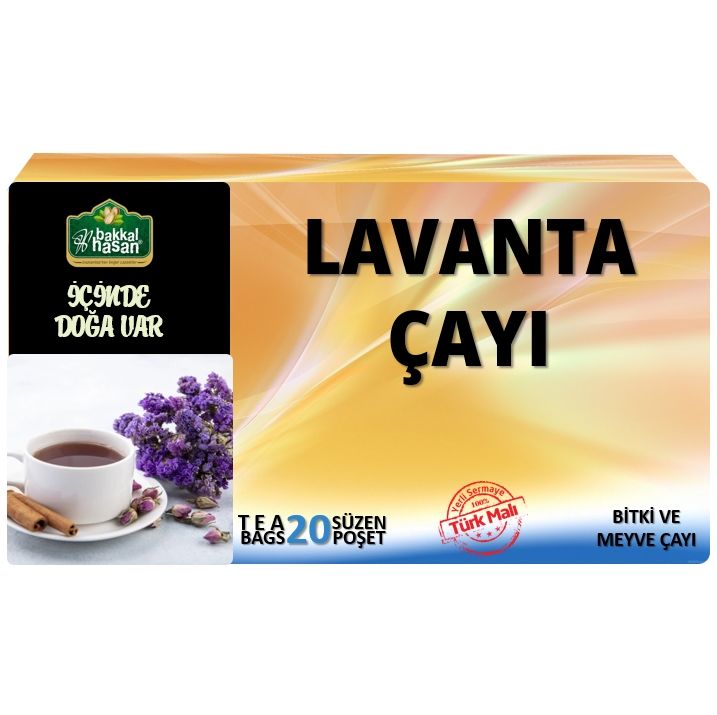 Bakkal Hasan Gaziantep Lavanta Çayı (20 Süzen Poşet)