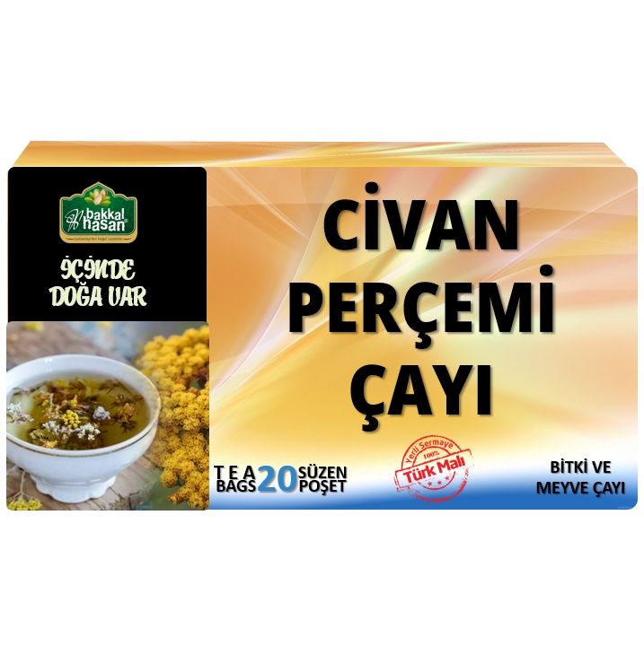 Bakkal Hasan Gaziantep Civan Perçemi Çayı (20 Süzen Poşet)