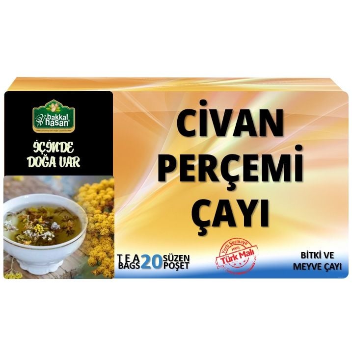 Bakkal Hasan Gaziantep Civan Perçemi Çayı (20 Süzen Poşet)