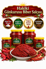 Gaziantep Gün Kurusu Tatlı Biber Salçası