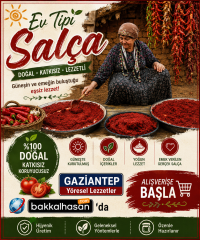 Bakkal Hasan Gaziantep Günkurusu Tatlı Biber Salçası
