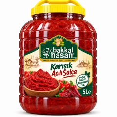 Karışık Az Acılı Salça