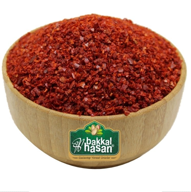 Bakkal Hasan Gaziantep Pul Biber Evlik Acı 1 kg - (Daha Çok Al, Daha Az Öde)