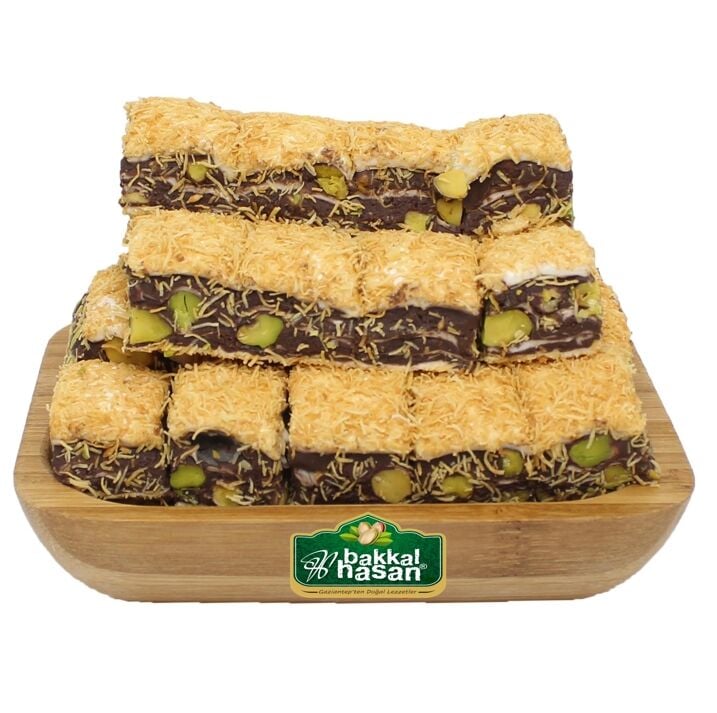 Bakkal Hasan Gaziantep Kadayıflı Antep Fıstıklı Baklava Lokum