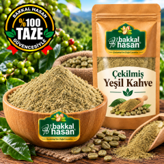 Çekilmiş Yeşil Kahve