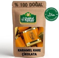 Bakkal Hasan Gaziantep Karamel Kare Çikolata More