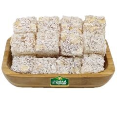 Bakkal Hasan Gaziantep Hindistan Cevizli Fındıklı Kare Lokum