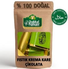 Bakkal Hasan Gaziantep Fıstık Krema Dolgulu Kare Çikolata More