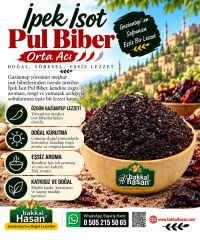 İpek İsot Pul Biber Orta Acı