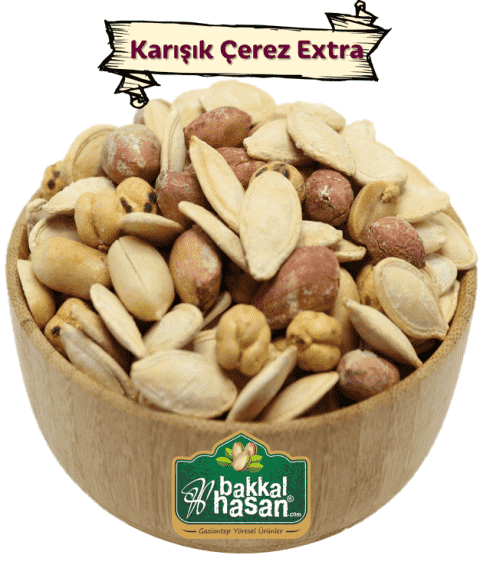 Bakkal Hasan Gaziantep Karışık Çerez Naturel 500 gr - (Çok Al, Az Öde)