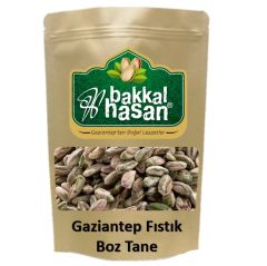 Bakkal Hasan Gaziantep Fıstık Boz Tane 1 kg - (Daha Çok Al, Daha Az Öde)