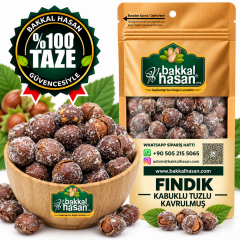 Tuzlu Kavrulmuş Kabuklu Fındık