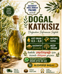 Bakkal Hasan Gaziantep Nizip Mızar Sızma Natürel Zeytinyağı