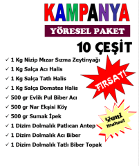 Yöresel Paket (10 çeşit)