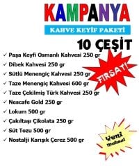Kahve Keyif Paket (10 çeşit)