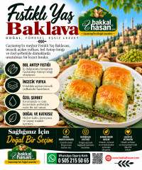 Fıstıklı Yaş Baklava