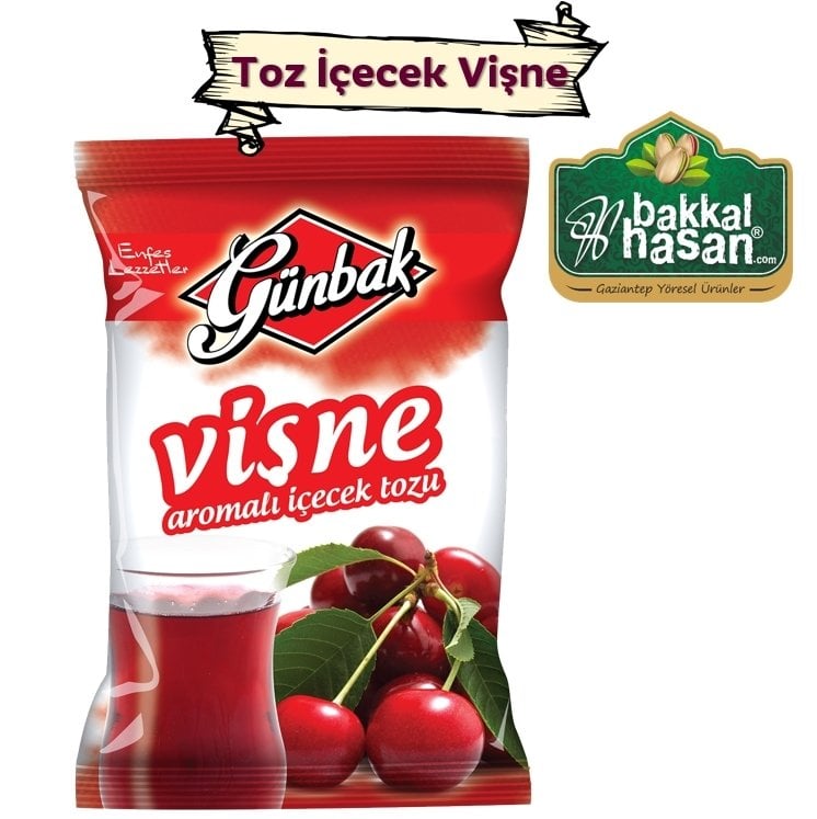 Toz İçecek Vişneli 250 gr Günbak