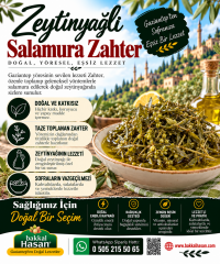 Zeytinyağlı Salamura Zahter