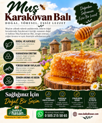 Muş Karakovan Balı