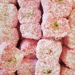 Bakkal Hasan Gaziantep Sultan Lokumu Çilekli 1 kg - (Daha Çok Al, Daha Az Öde)