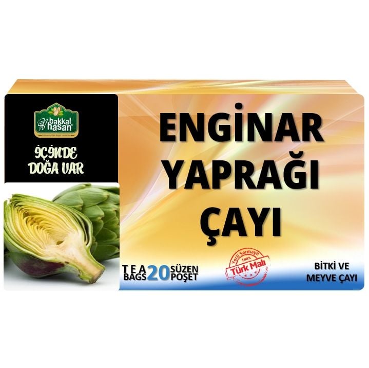 Bakkal Hasan Enginar Yaprağı Çayı (20 Süzen poşet)