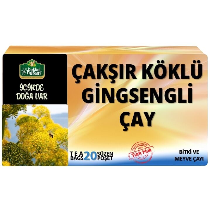 Çakşır Köklü Gingsengli Çay (20 Süzen Poşet)