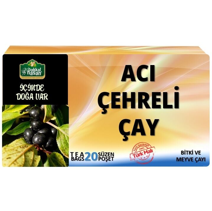 Acı Çehreli Çay (20 Süzen Poşet)