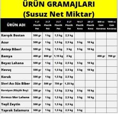 Bakkal Hasan Gaziantep Ev Yapımı Koruk Turşusu