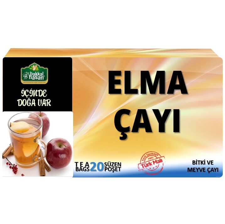 Bakkal Hasan Elma Çayı (20 Süzen Poşet)