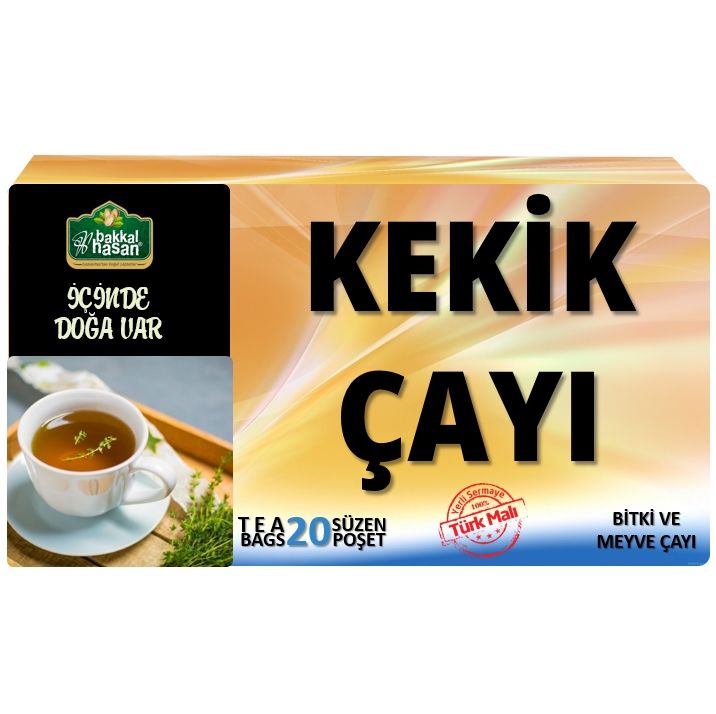 Bakkal Hasan Kekik Çayı (20 Süzen Poşet)