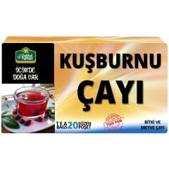 Bakkal Hasan Kuşburnu Çayı (20 Süzen Poşet)