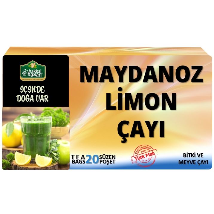 Bakkal Hasan Maydanoz Limon Çayı (20 Süzen Poşet)