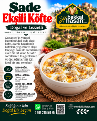 Sade Ekşili Ufak Köfte
