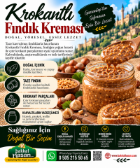 Krokantlı Fındık Kreması