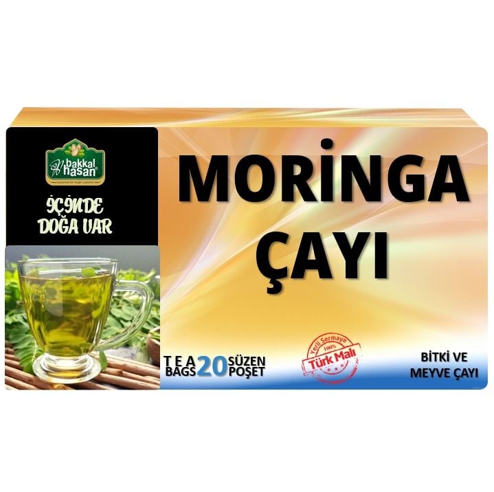 Bakkal Hasan Moringa Çayı (20 Süzen Poşet)