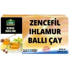 Bakkal Hasan Zencefil Ihlamur Ballı Çay (20 Süzen Poşet)