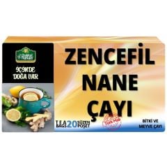 Bakkal Hasan Zencefil Nane Çayı (20 Süzen Poşet)
