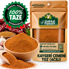 Bakkal Hasan Gaziantep Kayseri Çemeni Toz (Acılı)